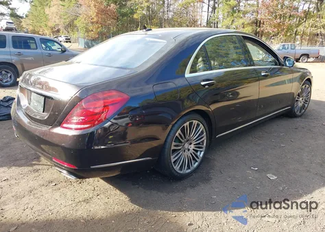 2016 Mercedes-Benz S 550 из США, поврежденный, VIN WDDUG8CB7GA210288